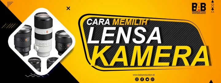 Cara Memilih Lensa Kamera Untuk Shooting Film. Pilih Lensa buat bikin film udah jadi pertanyaan yang umum banget dan paling sering ditanyain.