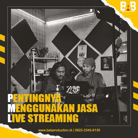 Pentingnya Menggunakan Jasa Live Streaming di Zaman Digital Sekarang. Streaming sangat penting untuk Promosi, Launching Produk