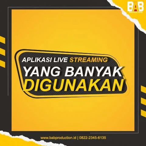 Aplikasi Live Streaming