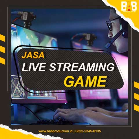 Jasa live streaming game pasti akan Anda butuhkan, jika ingin menyelenggarakan pertandingan e-sport, agar menghasilkan kualitas video baik.