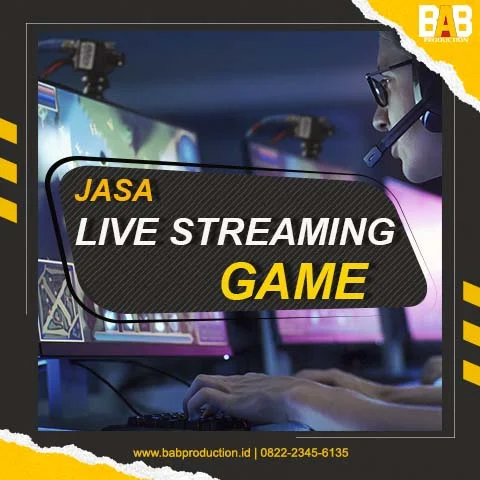 Jasa live streaming game pasti akan Anda butuhkan, jika ingin menyelenggarakan pertandingan e-sport, agar menghasilkan kualitas video baik.