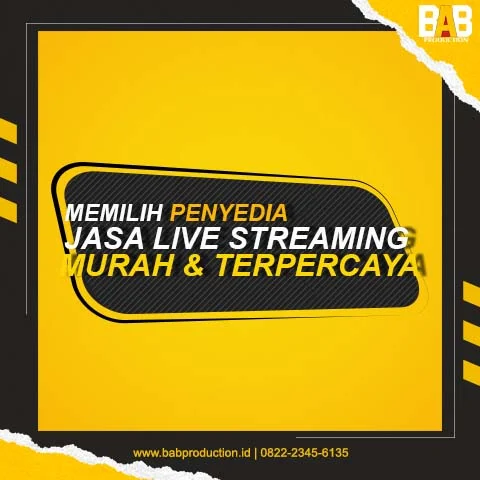 Jasa Live Streaming Murah