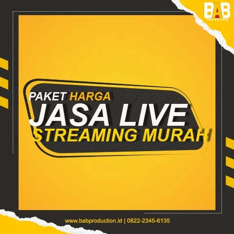 Kisaran Paket Harga Jasa Live Streaming Termurah dan Terpercaya
