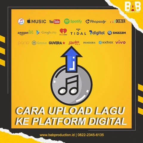 Cara Upload Lagu Ke Joox