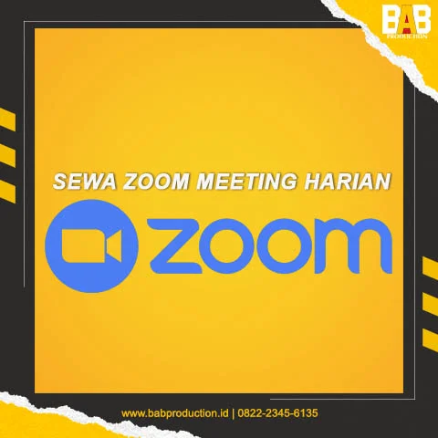 Sewa Zoom Meeting Harian di Jogja