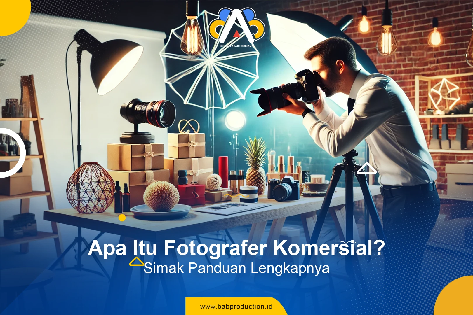 Apa itu fotografer komersial dan peran pentingnya dalam dunia bisnis.
