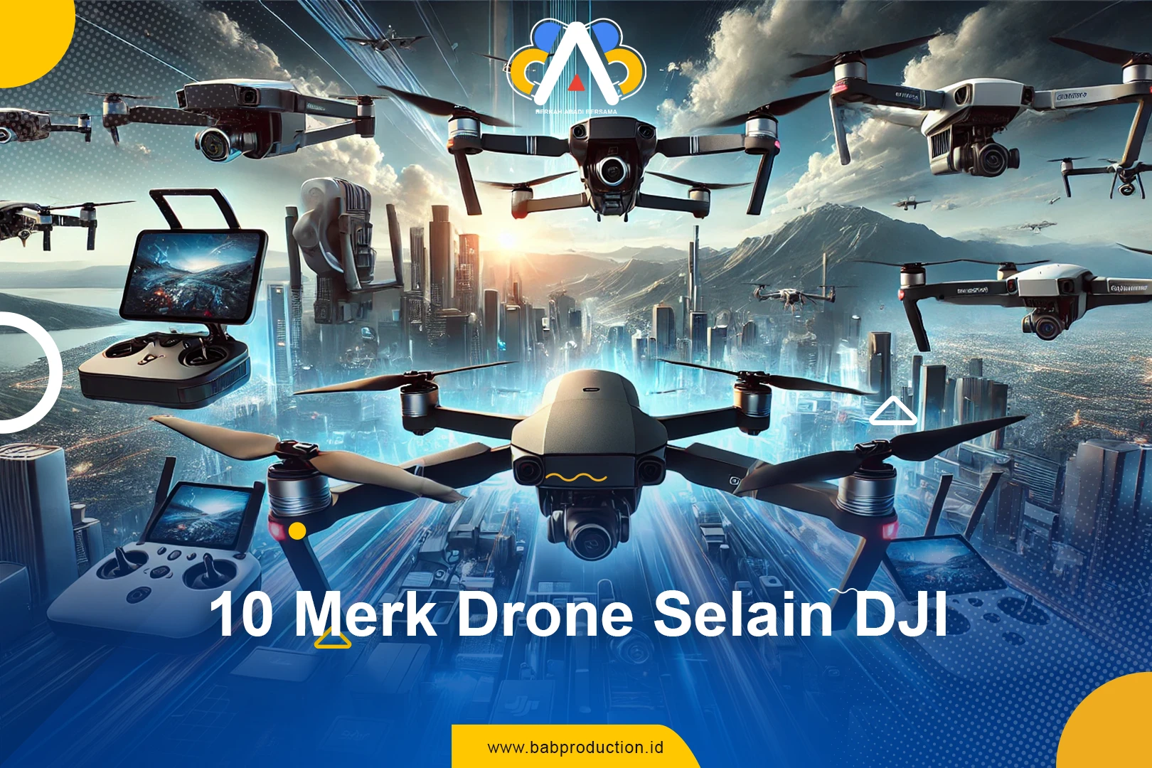 merk drone selain DJI yang canggih dan berkualitas