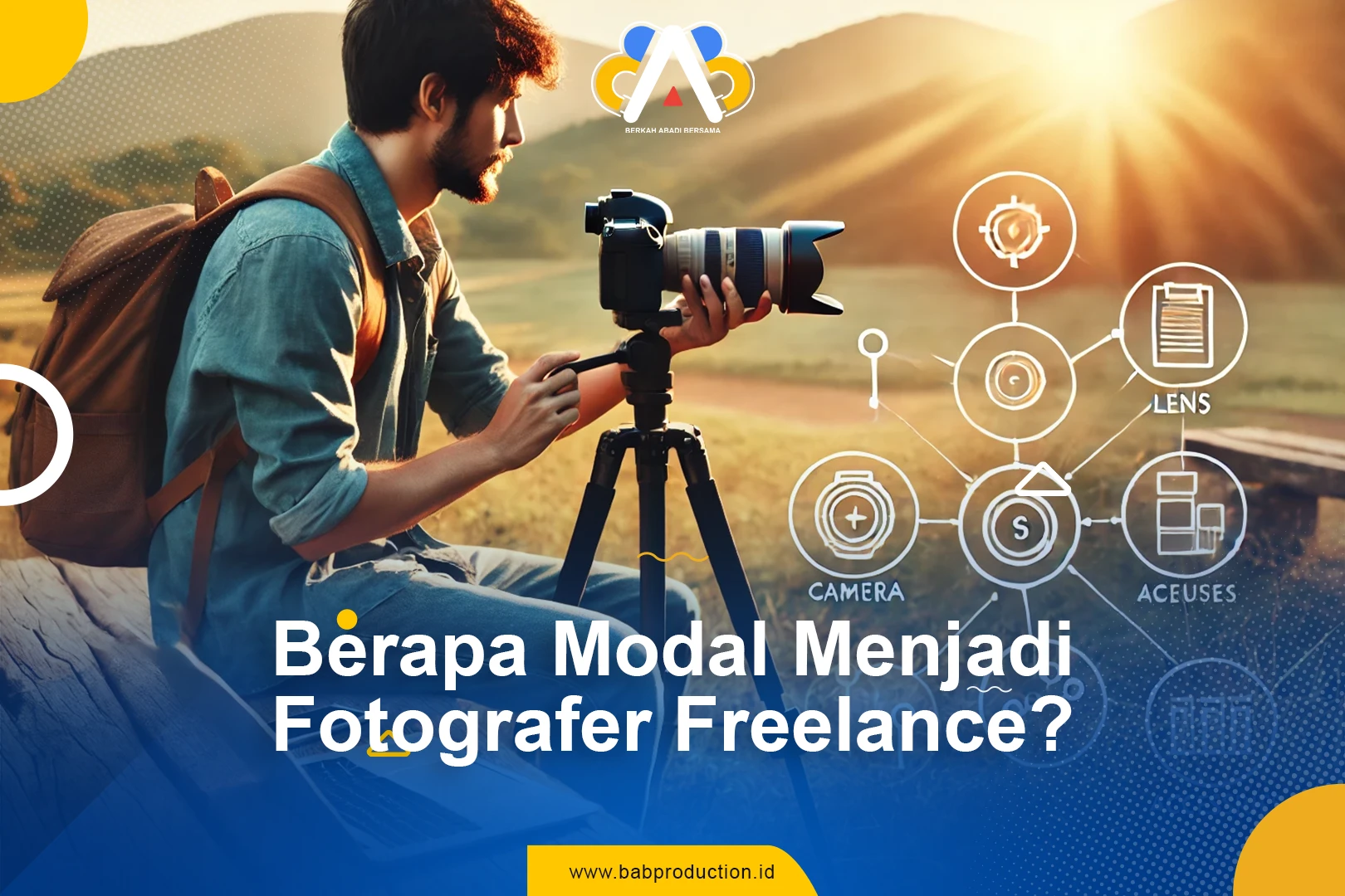 berapa modal menjadi fotografer freelance