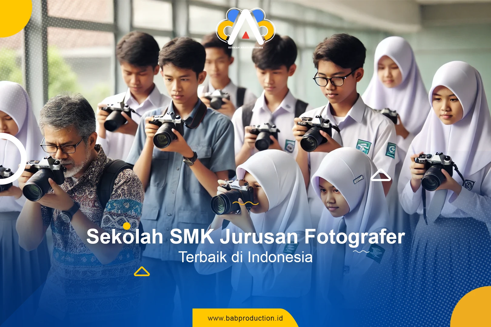 Daftar Sekolah SMK Jurusan Fotografer Terbaik di Indonesia