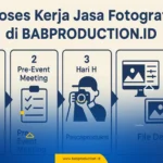 Langkah dan Proses Kerja Jasa Fotografi di BABPRODUCTION.ID yang Wajib Diketahui!