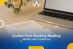 Temukan contoh form booking wedding modern dan profesional yang wajib dimiliki setiap wedding organizer. Artikel ini mengulas format, elemen penting, serta tips desain agar klien makin percaya pada layananmu.