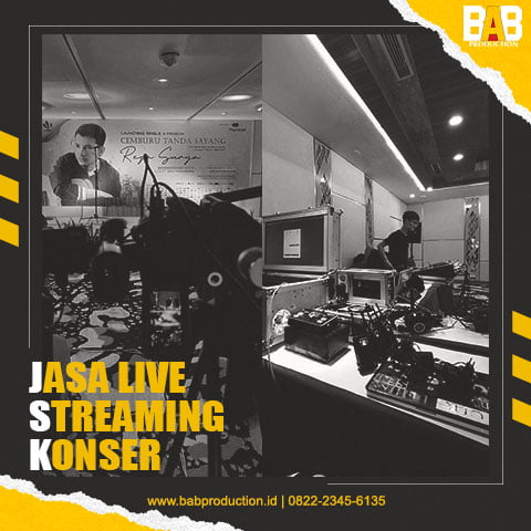 Jasa Live Streaming Konser Muasik di Jakarta