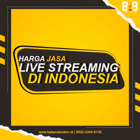 Harga Jasa Live Streaming di Indonesia, Apakah Mahal?