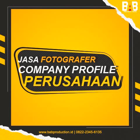 Jasa Foto Company Profile Murah