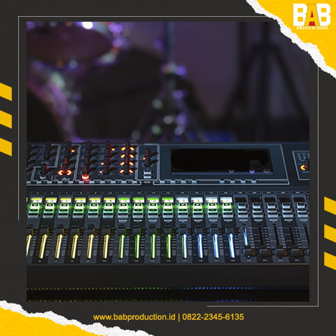 Harga Sewa Mixer Audio di Jakarta