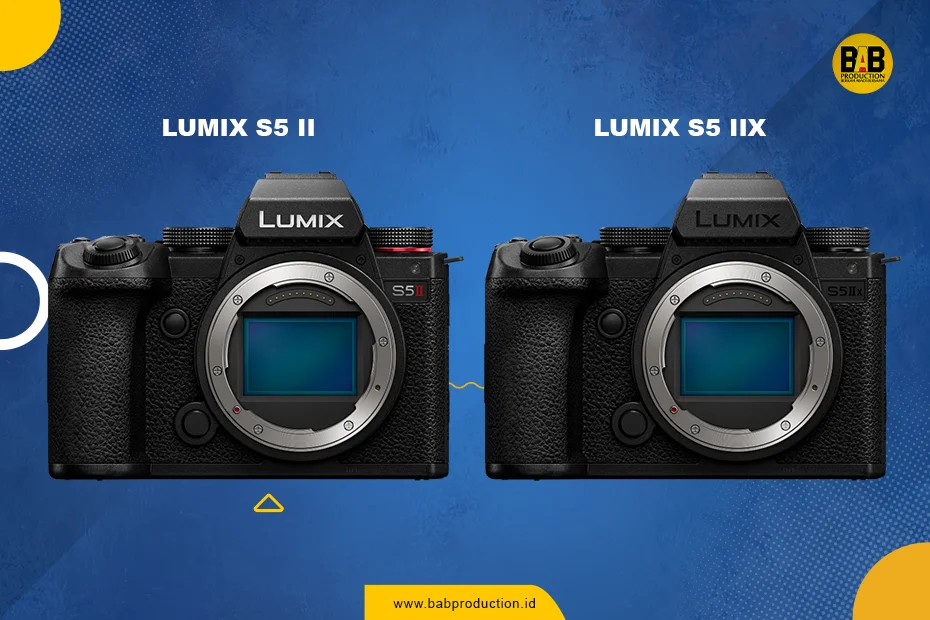Kamera Panasonic Lumix S5 II dan Lumix S5 IIX