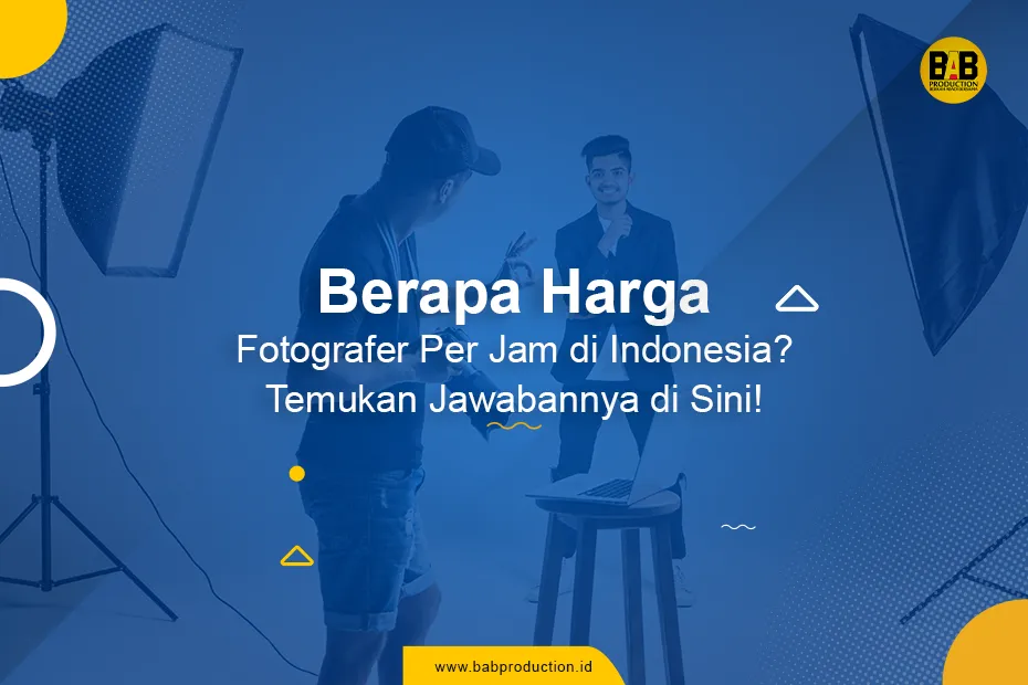 Ingin tahu berapa harga fotografer per jam di Indonesia? Simak artikel ini untuk mengetahui faktor-faktor yang memengaruhi harga dan tips dalam memilih fotografer yang tepat untuk kebutuhan Anda!